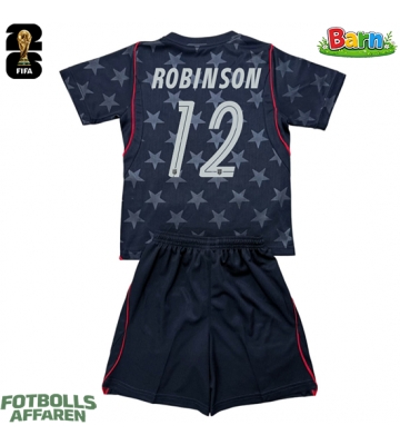 Förenta stater Miles Robinson #12 Bortaställ Barn VM 2026 Kortärmad (+ Korta byxor)